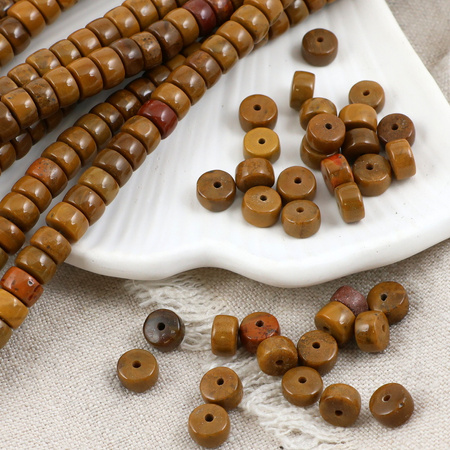 Jaspis oceaniczny dysk gładki 7x4mm