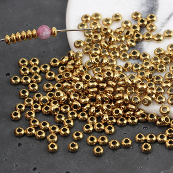 Przekładka oponka stal szlachetna pozłacana 3x1,2mm/1,2 [20szt]