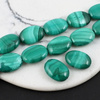 Malachit naturalny owal gładki 14x10mm