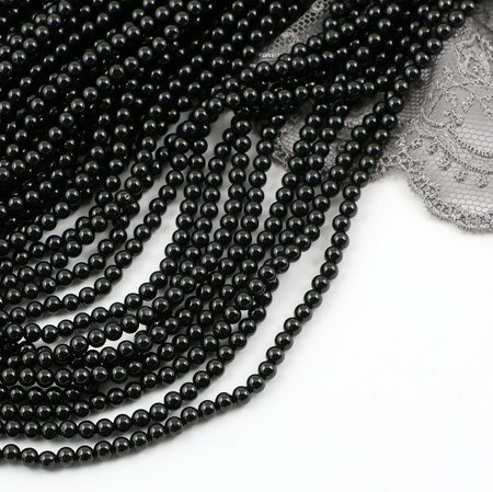 Spinel czarny kula gładka 3mm