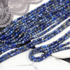 Lapis lazuli kostka fasetowana 3mm [sznur 38cm]