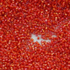 Miyuki Delica 11/0 White Lined Flame Red AB [5g]