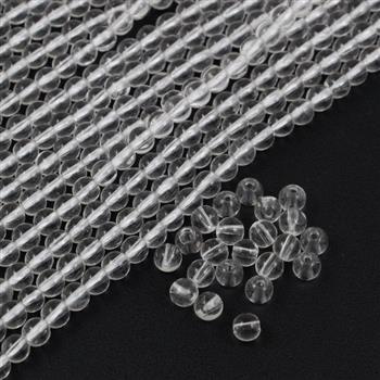 Kryształ górski kula gładka 4mm [10szt]