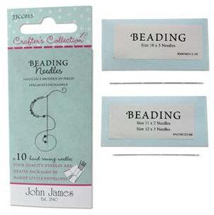 Igły do koralików 10szt Crafter's Collection John James