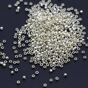 Toho Round 15/0 PF-Galvanized Aluminium [5g]