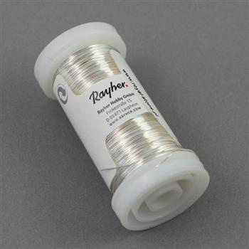 Rayher Drut posrebrzany 0,40mm/100m