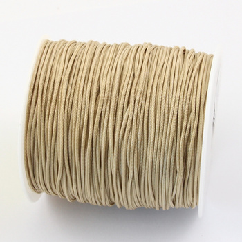 Sznurek nylonowy do makramy beżowy 1,4mm [szpula 130m]