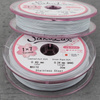 Japońska linka stalowa jubilerska SakuLux 7-splotowa White 0,40mm [szpula 30m]