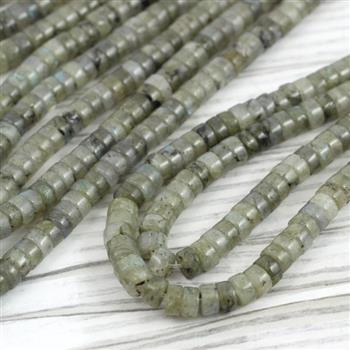 Labradoryt dysk 6x3mm