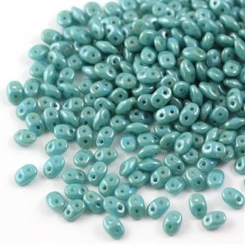 SuperDuo 2.5x5mm Opaque Baby Blue - Star Dust [5g]