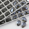 4320 Swarovski Pear Fancy Stone 14X10mm Dark Grey