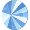 1122 Swarovski Rivoli 12mm Summer Blue [2szt]