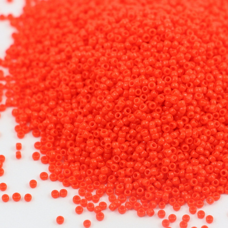 Toho Round 15/0 Opaque Sunset Orange [5g]