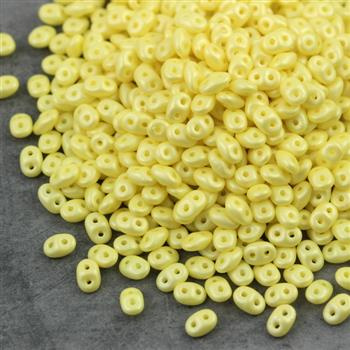 SuperDuo 2.5x5mm Powdery - Pastel Yellow [5g]