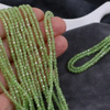 Peridot kostka fasetowana 2,5mm [sznur 39cm]