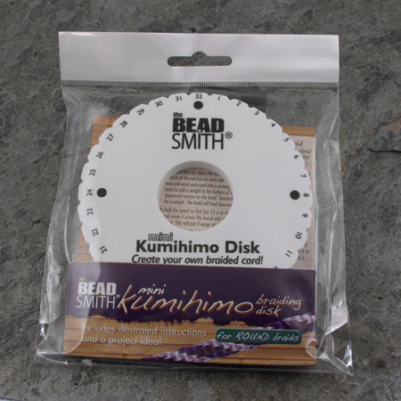 MINI Dysk Kumihimo 11cm okrągły Beadsmith