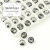 6430 Swarovski Classic Cut Pendant 8mm Silver Night