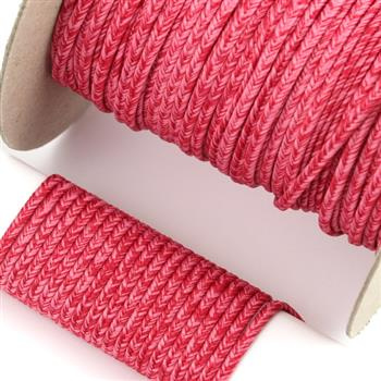 Sznurek sutasz POLSKI 3mm melanż różowy + malinowy [1metr]