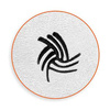 Stempel do metalu Impress Angled Swirl Line Texture 6mm