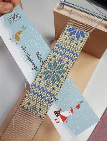 Krosno do koralików drewniane Smart