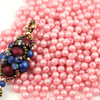 Round Beads Velvet Baby Pink 3mm [50szt]