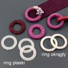 Baza do owijania o przekroju okrągłym akrylowy ring fi 30mm