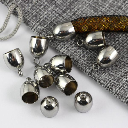 Tulejka okrągła do wklejania stal szlachetna 8mm