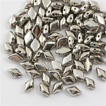 GemDuo 5x8mm Nickel Plate [20szt]