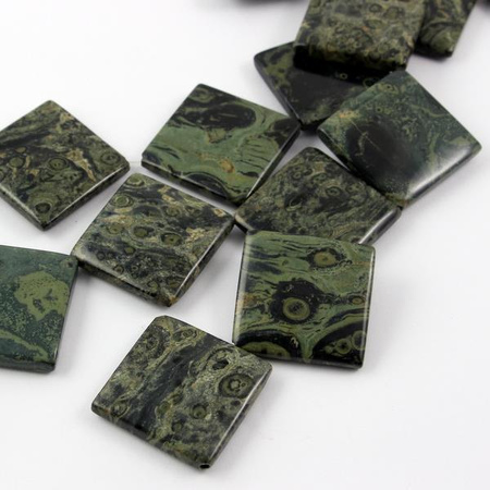 Jaspis kambaba romb 30x30mm