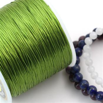 Gumka płaska nitkowa oliwkowa 0,6mm