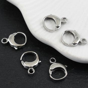 Zapięcie karabińczyk okrągły stal szlachetna 16mm