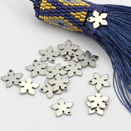 Zawieszka kwiatek stal szlachetna 10mm