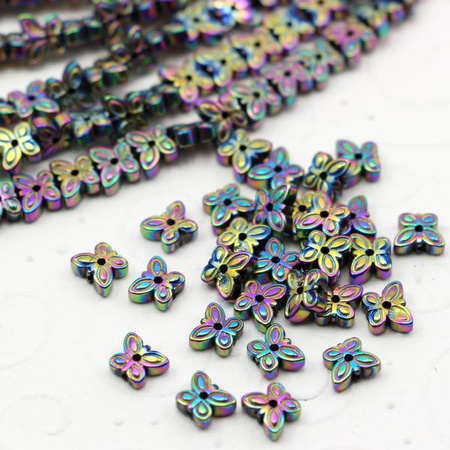 Hematyt tęczowy motyl 6mm [6szt]