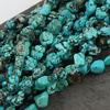 Howlit turkusowy bryłka [sznur 39cm]