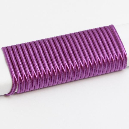 Sznurek sutasz chiński 3mm wrzosowy [1 metr]
