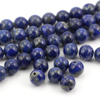 Lapis lazuli kula gładka 9mm