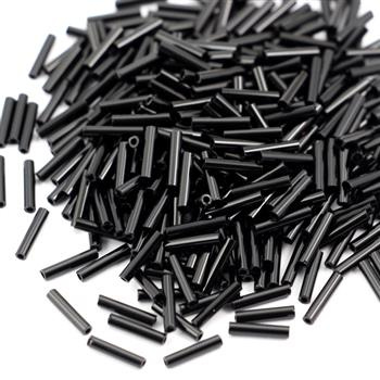 Toho Bugle #3 Opaque Jet 9 mm [5g]