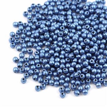 Round Beads Sueded Gold Provence 2mm [100szt]