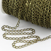 Łańcuszek pancerka z mosiądzu 6x5mm [1 metr]