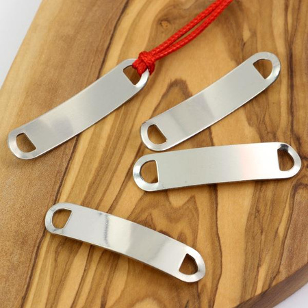 Łącznik długi do bransolety stal szlachetna 45mm