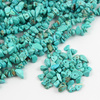 Howlit turkusowy drobna sieczka [sznur 80cm]