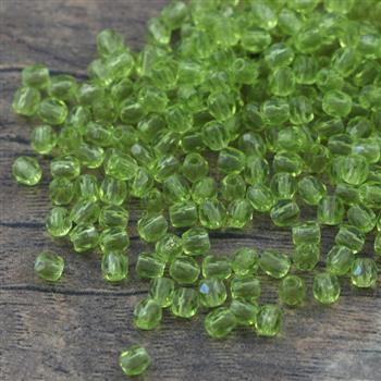 Fire Polish 3mm Olivine [40szt]