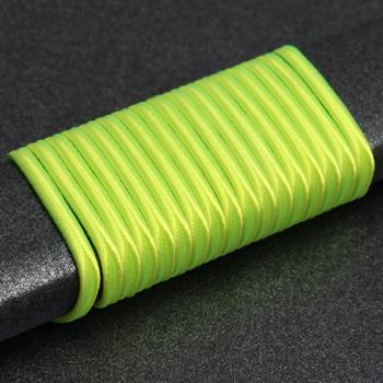 Sznurek sutasz chiński 3mm żółty neon [1 metr]