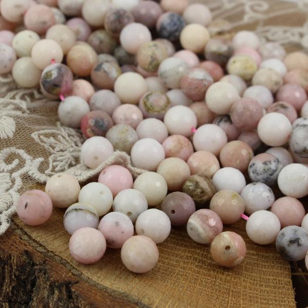 Opal peruwiański kula fasetowana 10mm