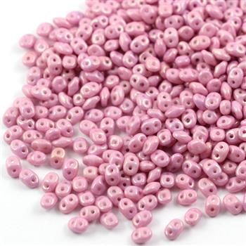 SuperDuo 2.5x5mm Luster Metallic Pink [5g]