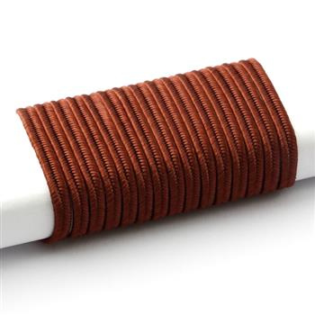 Sznurek sutasz wiskoza Pega 3mm kasztanowy [1 metr]