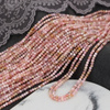 Opal różowy kula fasetowana 2mm [sznur 39cm]