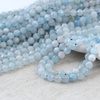 Akwamaryn kula fasetowana 5,5mm [sznur 39cm]