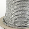 Sznurek sutasz POLSKI 3mm melanż popielaty + srebrny [1metr]