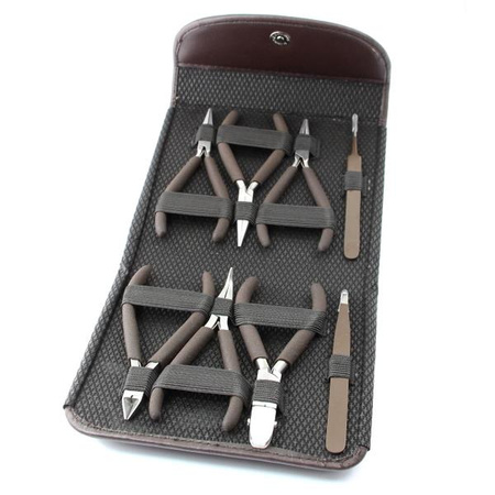 Zestaw narzędzi do robienia biżuterii szczypce Chocolate Beadsmith